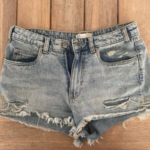 Zara jean shorts